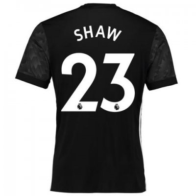 2017-18 Manchester United Shaw #23 Away Soccer Jersey