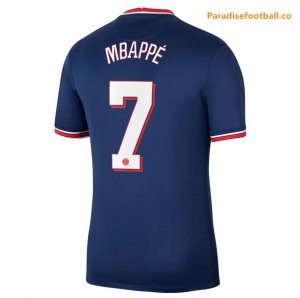 2021-22 Maillot PSG Domicile Cup Home Soccer Jersey Shirt Mbappé 7 printing