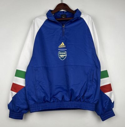 2023-24 Arsenal Blue Windbreaker Top