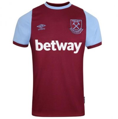 2020-21 West Ham United Home Soccer Jersey Shirt