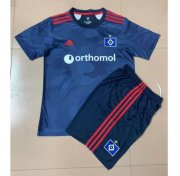 2020-21 Hamburger SV Kids Away Soccer Kits Shirt With Shorts