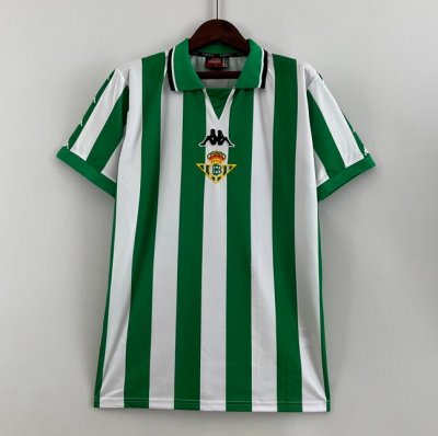1993-94 Real Betis Retro Home Soccer Jersey Shirt