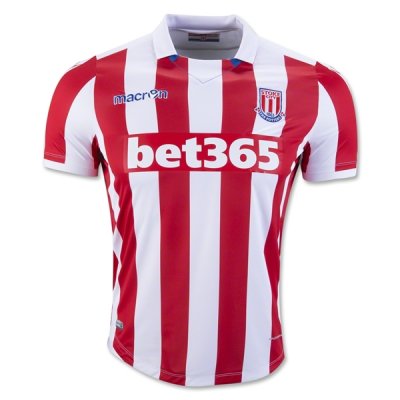 2016-17 Stoke City Home Soccer Jersey