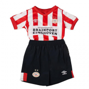 Kids PSV Eindhoven 2019-20 Home Soccer Shirt With Shorts