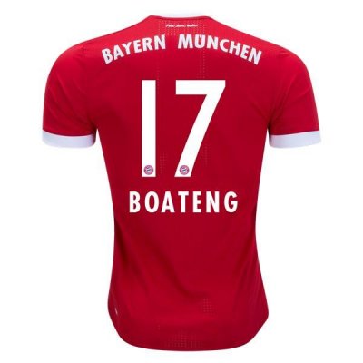 2017-18 Bayern Munich Boateng #17 Home Soccer Jersey