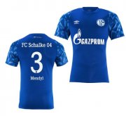 2019-20 Schalke 04 Home Soccer Jersey Shirt Hamza Mendyl #3