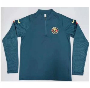 2020-21 Club America Green Training Kits Sweatshirt With Pants