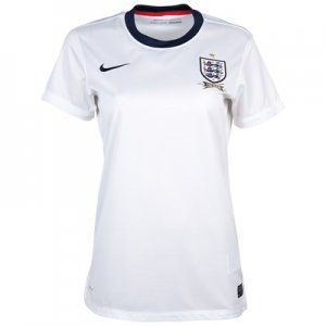 2013 England Home Women's Jersey Shirt