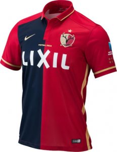2016-17 Kashima Antlers Home Soccer Jersey