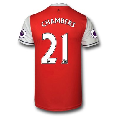 2016-17 Arsenal 21 CHAMBERS Home Soccer Jersey