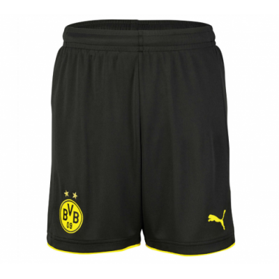 2016-17 Dortmund Home Black Soccer Shorts