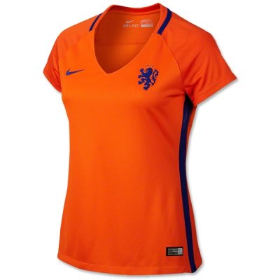 2016 Euro Netherlands Women's Home Soccer Jersey
