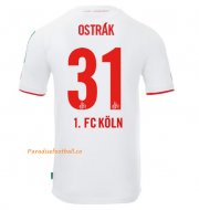 2021-22 1. Fußball-Club Köln Home Soccer Jersey Shirt with Ostrák 31 printing