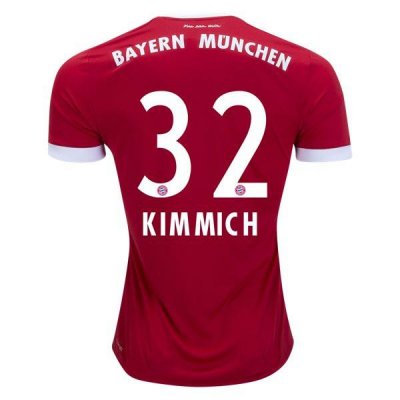 2017-18 Bayern Munich Kimmich #32 Home Soccer Jersey