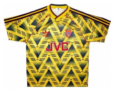 1991-1993 Arsenal Retro Away Soccer Jersey Shirt