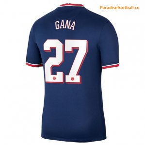 2021-22 Maillot PSG Domicile Cup Home Soccer Jersey Shirt Gana 27 printing