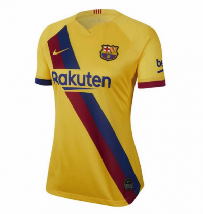 2019-20 Barcelona Women Away Soccer Jersey Shirt