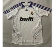 2007-08 Real Madrid Retro Home Soccer Jersey Shirt
