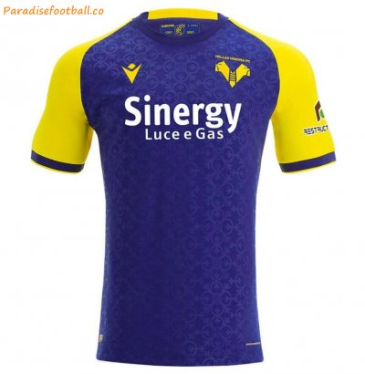 2021-22 Hellas Verona Football Club Home Soccer Jersey Shirt