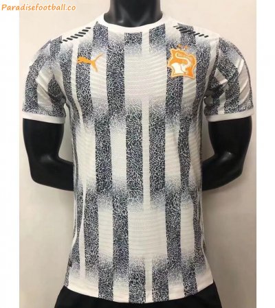 2020-21 Ivory Coast Côte d'Ivoire Away Soccer Jersey Shirt Player Version