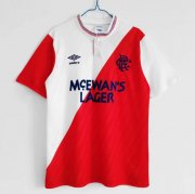 1987-88 Rangers Retro Away Soccer Jersey Shirt
