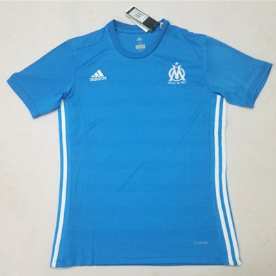 2017-18 Olympique Marseille Away Soccer Jersey Shirt