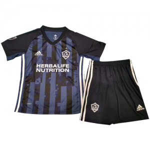 Kids Los Angeles Galaxy 2019-20 Away Soccer Shirt With Shorts