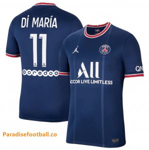 2021-22 Maillot PSG Domicile Soccer Jersey Shirt Di Maria 11