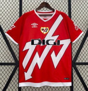 2024-25 Rayo Vallecano Away Soccer Jersey Shirt