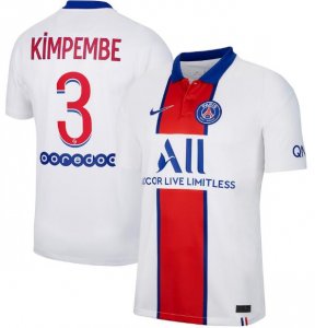 2020-21 PSG Away Soccer Jersey Shirt Kimpembe 3