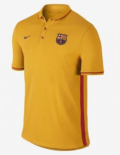 2015-16 Barcelona yellow Polo