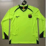 2005-06 Barcelona Retro Away Long Sleeve Soccer Jersey Shirt