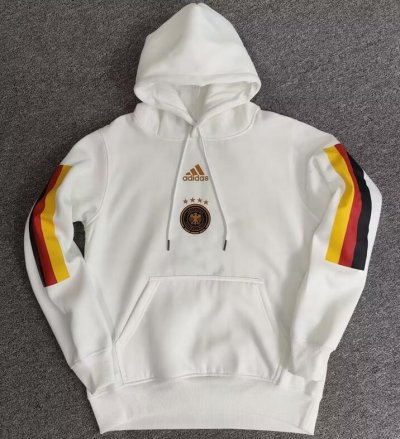 2022 World Cup Germany White Hoodie Sweatshirt