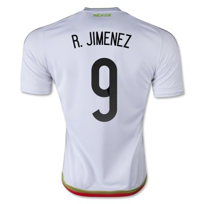 2015 Mexico R. JIMENEZ #9 Away Soccer Jersey