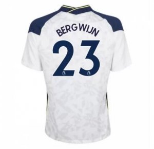 2020-21 Tottenham Hotspur Home Soccer Jersey Shirt BERGWIJN 23