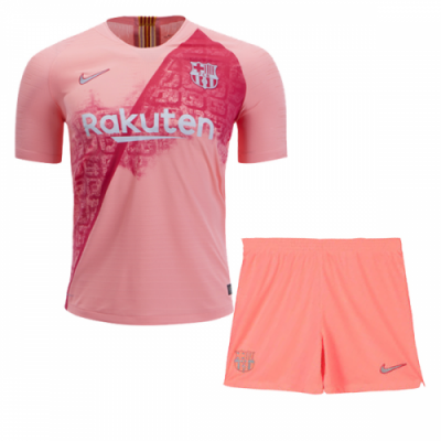2018-19 Barcelona Third Away Soccer Jersey Kit (Shirt + Shorts)