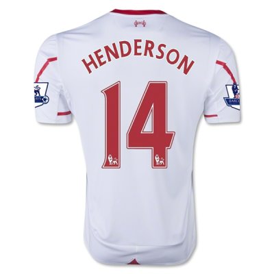2015-16 Liverpool HENDERSON #14 Away Soccer Jersey