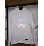2020-21 Real Madrid White Hoody Sweater Top