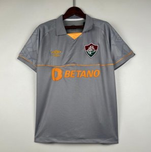 2023-24 Fluminense Grey Goalkeeper Soccer Jersey Shirt