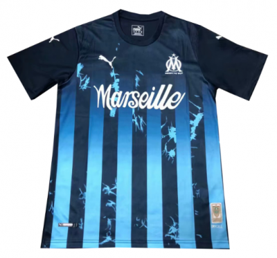 2019-20 Marseilles Navy Blue Special Soccer Jersey Shirt