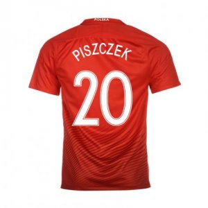 2016 Poland Piszczek 20 Away Soccer Jersey