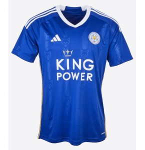2023-24 Leicester City Home Soccer Jersey Shirt