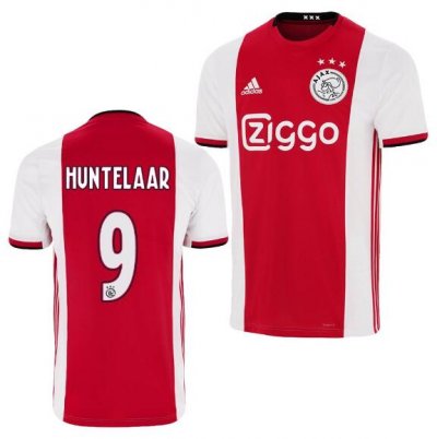 2019-20 Ajax Home Soccer Jersey Shirt Klaas-Jan Huntelaar 9