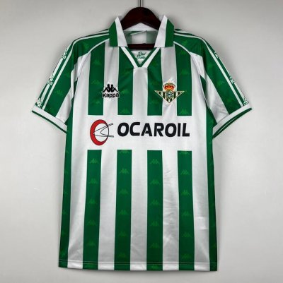 1995-96 Real Betis Retro Home Soccer Jersey Shirt