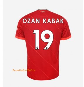 2021-22 Liverpool Home Soccer Jersey Shirt with OZAN KABAK 19 printing