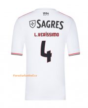 2021-22 Benfica Away Soccer Jersey Shirt with L.Veríssimo 4 printing