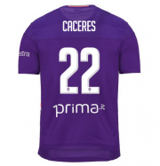 2019-20 Fiorentina Home Soccer Jersey Shirt CACERES #22