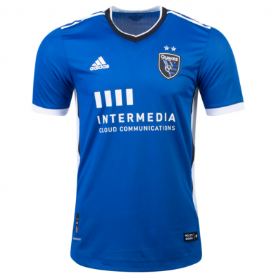 2021-22 San Jose Earthquakes Away Soccer Jersey Shirt Player Version
