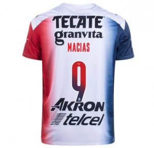 2020-21 Chivas Guadalajara Away Soccer Jersey Shirt JOSÉ JUAN MACÍAS #9