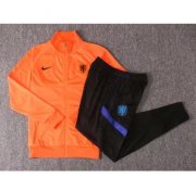 2020 Netherlands Kids/Youth Orange Training Kits Jacket and Pants